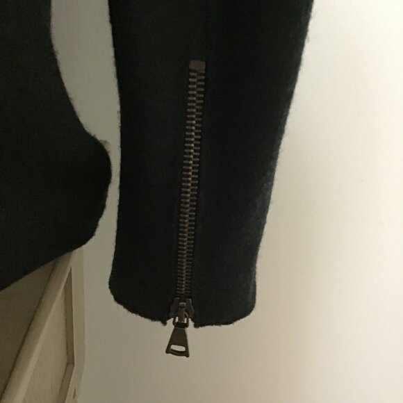 John Varvatos Collection Slim-fit Convertible Soft Wool Jacket Size L - Picture 9 of 15